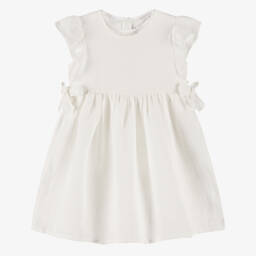 Il Gufo-فستان عاجي فاخر للبنات | Childrensalon Outlet