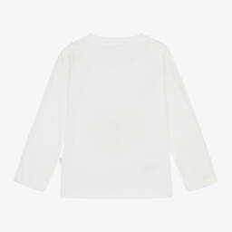 Il Gufo-Girls Festive Cotton Long Sleeve Tee | Childrensalon Outlet