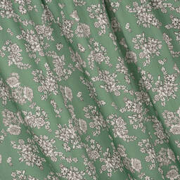 Il Gufo-Girls Green Floral Dress | Childrensalon Outlet