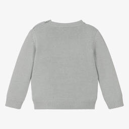 إيل غوفو-بلوفر أطفال بناتي صوف محبوك لون رمادي | Childrensalon Outlet