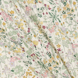 Il Gufo-Кремовая хлопковая блузка в цветочек | Childrensalon Outlet