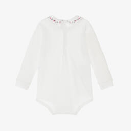 Il Gufo-بودي سوت قطن لون عاجي للمولودات | Childrensalon Outlet