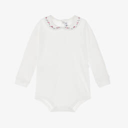 Il Gufo-بودي سوت قطن لون عاجي للمولودات | Childrensalon Outlet