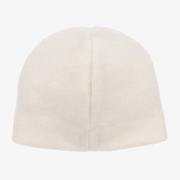 Il Gufo-قبعة بيني فليس لون عاجي للبنات | Childrensalon Outlet