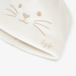 Il Gufo-Girls Ivory Fleece Set | Childrensalon Outlet