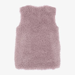 إيل غوفو-جيليه فرو صناعي لون بنفسجي ليلكي للبنات | Childrensalon Outlet