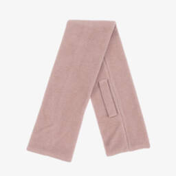 Il Gufo-Girls Lilac Fleece Hat and Scarf | Childrensalon Outlet