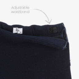 Il Gufo-Girls Midnight Blue Mini Skirt | Childrensalon Outlet