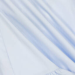 Il Gufo-Голубое хлопковое платье | Childrensalon Outlet