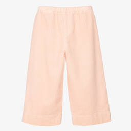 Il Gufo-Girls Pink Corduroy Trousers | Childrensalon Outlet