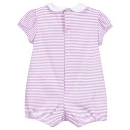 Il Gufo-Girls Purple Floral Shortie | Childrensalon Outlet