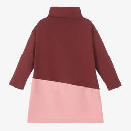 Il Gufo-Girls Red & Pink Cotton Dress | Childrensalon Outlet