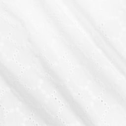 Il Gufo-بلوز قطن برودوري لون أبيض | Childrensalon Outlet