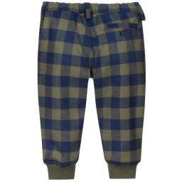 Il Gufo-Брюки в зелено-синюю клетку | Childrensalon Outlet
