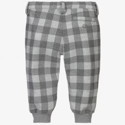 Il Gufo-Серые брюки в клетку | Childrensalon Outlet