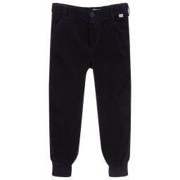 Il Gufo-Темно-синие вельветовые брюки | Childrensalon Outlet