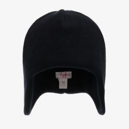 Il Gufo-Темно-синяя флисовая шапка | Childrensalon Outlet