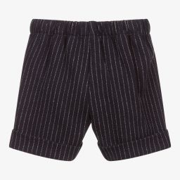Il Gufo-Синие шорты в тонкую полоску | Childrensalon Outlet
