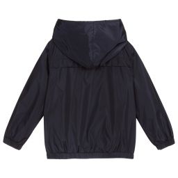 Il Gufo-Navy Blue Windbreaker Jacket | Childrensalon Outlet