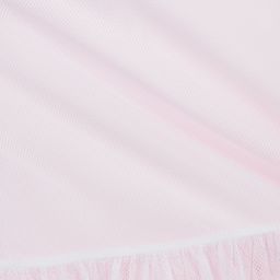 إيل غوفو-فستان شبك لون زهري فاتح وأبيض | Childrensalon Outlet