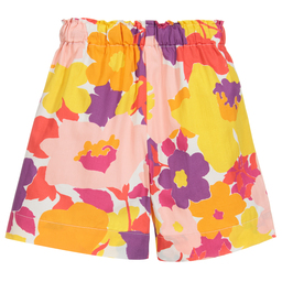 Il Gufo - Pink \u0026 Yellow Floral Shorts 