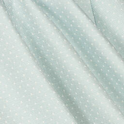 Irpa-Girls Blue Polka Dot Dress  | Childrensalon Outlet