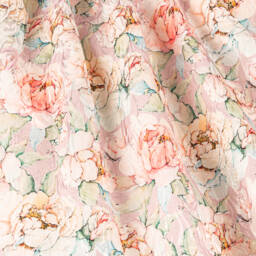 Irpa-فستان جاكار وردي للبنات | Childrensalon Outlet