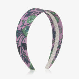 Irpa-Girls Lavender Blossom Headband | Childrensalon Outlet