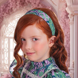 Irpa-Girls Lavender Blossom Headband | Childrensalon Outlet