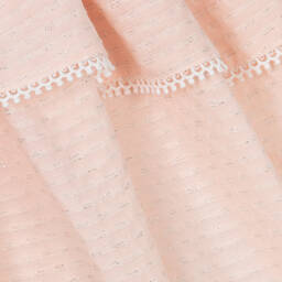 Irpa-فستان قطن وفيسكوز وكتان لون زهري فاتح | Childrensalon Outlet