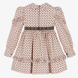 Irpa-Girls Pink Ruffle Dress | Childrensalon Outlet