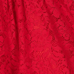 Irpa-Красное платье с кружевом | Childrensalon Outlet