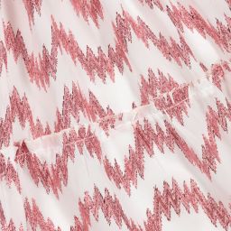 Irpa-White & Pink Chiffon Dress | Childrensalon Outlet