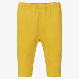 Jacadi Paris-Baby Boys Yellow Cord Trousers | Childrensalon Outlet