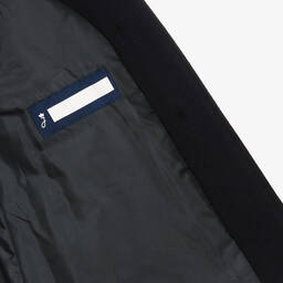 Jacadi Paris-Girls Blue Wool Coat | Childrensalon Outlet