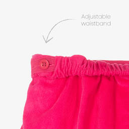 Jacadi Paris-Girls Pink Cord Shorts | Childrensalon Outlet