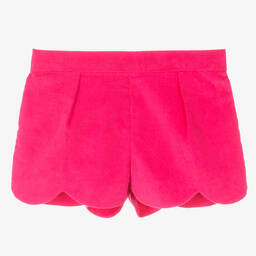 Jacadi Paris-Girls Pink Cord Shorts | Childrensalon Outlet