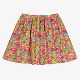 Jacadi Paris-Liberty Print Cotton Skirt | Childrensalon Outlet