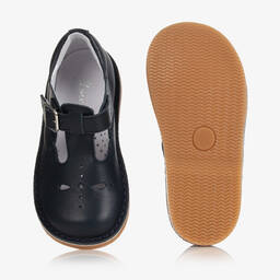 Jacadi Paris-Navy Blue Leather Shoes | Childrensalon Outlet