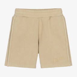 JACQUEMUS-Бежевые шорты из хлопкового трикотажа | Childrensalon Outlet