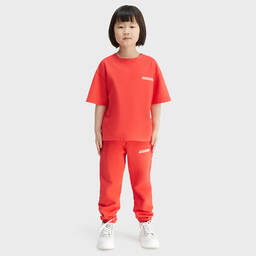 JACQUEMUS-Красные джоггеры из хлопкового трикотажа | Childrensalon Outlet