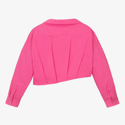 جاكموس-بلوز كروب قطن لون زهري للمراهقات | Childrensalon Outlet