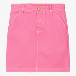 JACQUEMUS-Розовая джинсовая юбка для девочек-подростков | Childrensalon Outlet
