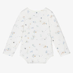 جاميكس-تبان قطن عضوي لون أبيض للمواليد | Childrensalon Outlet