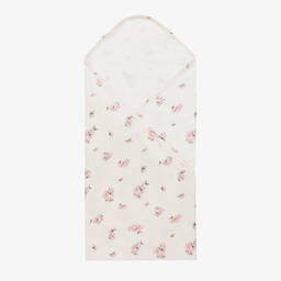 Jamiks-Кремовая хлопковая пеленка для малышек (100см) | Childrensalon Outlet