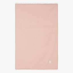Jamiks-Розовое хлопковое одеяло (100см) | Childrensalon Outlet