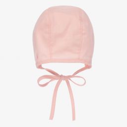 Jamiks-Розовый хлопковый чепец для малышек | Childrensalon Outlet