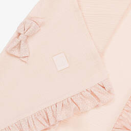 Jamiks-Розовая пеленка из органического хлопка для малышек (100см) | Childrensalon Outlet