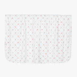 Jamiks-Белый комплект с комбинезоном в цветочек | Childrensalon Outlet