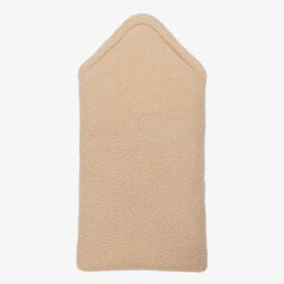 Jamiks-Beige Cotton Bouclé Fleece Nest (63cm) | Childrensalon Outlet
